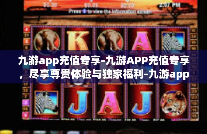九游app充值专享-九游APP充值专享，尽享尊贵体验与独家福利-九游app充值专享
